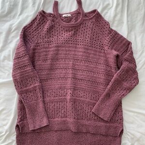 Pink sweater
